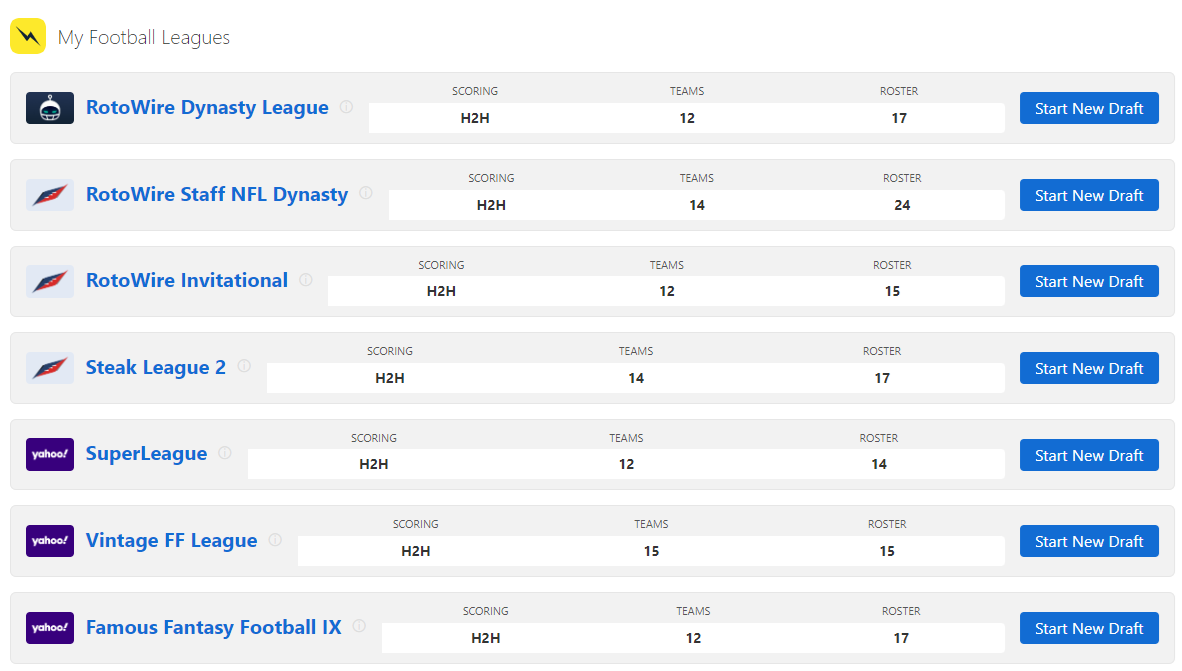 My Football Leagues Image